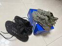 adidas OZMILLEN輕盈百搭經(jīng)典運(yùn)動老爹鞋男女阿迪達(dá)斯三葉草 一號黑/碳黑/金屬銀 40 曬單實(shí)拍圖