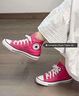 匡威（Converse）官方 All Star男女高幫帆布鞋西瓜紅玫紅色A08136C A08136C 38 曬單實拍圖