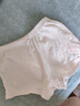 好孩子（gb）兒童內(nèi)褲女 母嬰A類女孩純棉內(nèi)褲 5A抗菌平角內(nèi)褲女-3條裝粉紅 曬單實(shí)拍圖