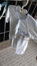 貝樂咿新生兒衣服純棉夏季薄款嬰兒連體衣系帶初生幼兒0-6個月寶寶哈衣 1783喝奶不干活+1782小奶牛 59cm 曬單實拍圖