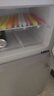 志高電冰箱雙門家用節(jié)能冰箱出租屋冷藏冷凍環(huán)保迷你冰箱辦公室公寓租房宿舍低噪電冰箱 S192銀色一級能效【萬人推薦】 曬單實拍圖