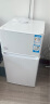 海爾（Haier）88升小冰箱冰箱雙開門小戶型迷你家用租房宿舍辦公室節能省電BCD-88GHTMZ0WV家電國家補貼15% 曬單實拍圖