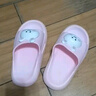 G.DUCK KIDS小黃鴨新款兒童拖鞋春夏季小兔卡通軟底女童涼拖居家浴室女男寶寶 粉色小兔 24 -25內(nèi)長17cm適合腳長15cm左右 曬單實拍圖