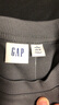 Gap女裝2025春季新款刺繡logo羅紋彈力短袖T恤簡約常規(guī)上衣761951 灰色 L (170/88A) 亞洲尺碼 曬單實(shí)拍圖