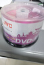 JVC/杰偉世 DVD+R 光盤/刻錄盤 16速4.7GB 紅櫻辦公系列 桶裝50片 空白光盤 曬單實(shí)拍圖