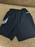 李寧童裝兒童運動(dòng)短褲男女小大童速干涼爽彈力短褲120YKSU125-1 曬單實(shí)拍圖