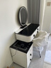 智能梳妝臺臥室小戶(hù)型現代簡(jiǎn)約斗柜一體化妝桌無(wú)線(xiàn)充電伸縮化妝臺 白80cm桌+多功能柜+智鏡+花瓣椅 黑色鋼化玻璃+藍牙音響+無(wú)線(xiàn)充電 曬單實(shí)拍圖