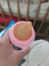 sheBaby適配貝親偏心奶嘴仿真母乳新生嬰兒鴨嘴超軟寬口 1只裝 bq十字型孔 +重力球吸管【9個(gè)月以上】 曬單實(shí)拍圖