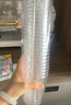 特美居一次性杯子航空杯200ml*50只加厚塑料水杯酒杯茶杯太空杯飲料杯 曬單實(shí)拍圖