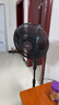 美的（Midea）工業(yè)電風(fēng)扇立式大風(fēng)扇強力金屬扇辦公室交流定頻風(fēng)扇大功率工廠20吋大頭扇車間商用牛角扇 FSA45RA 曬單實拍圖