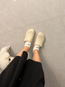 Melissa梅麗莎女士新款平底包頭拖鞋簡約休閑鞋35898 米色 38 曬單實(shí)拍圖