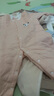 宜爽兒嬰兒衣服春秋季新生兒連體衣寶寶爬服男童加厚保暖哈衣可外出女童 粉色 90cm 曬單實(shí)拍圖