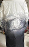 雅鹿潮流男士羽絨服冬季新款加厚中長(cháng)款連帽保暖冬裝時(shí)尚漸變休閑外套 迷彩色 2XL 185 曬單實(shí)拍圖