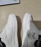 安踏輕松丨板鞋男鞋秋季厚底小白鞋白色休閑鞋子運動(dòng)鞋 紙莎白-2 40 曬單實(shí)拍圖