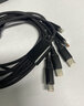 優(yōu)萊格120w一拖五多頭快充數據線(xiàn)type充電線(xiàn)一拖三適用蘋(píng)果15pro3個(gè)華為雙Type安卓插頭多功能充電器車(chē)載 黑色一拖五真魚(yú)絲線(xiàn)【3個(gè)Type+蘋(píng)果+安卓】 1.2米 曬單實(shí)拍圖
