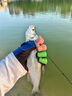 佳釣尼（JIADIAONI）專業(yè)露三指釣魚路亞手套防割防滑夏季防曬透氣垂釣 曬單實拍圖
