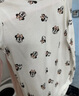 H&M【迪士尼系列】童裝女嬰連身衣2件裝秋季薄款嬰兒爬服1213613 淺灰粉色/米妮老鼠 90cm 90/52 曬單實拍圖