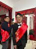 租西服套裝結婚伴郎服新郎西裝男士大學(xué)生面試畢業(yè)照演出服大合唱 外套+褲子+襯衫+領(lǐng)帶 M 160 曬單實(shí)拍圖