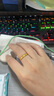 周大生黃金戒指情侶對(duì)戒足金love活口結(jié)婚三金訂婚結(jié)婚生日禮物送女友 3.28g   -男戒 曬單實(shí)拍圖