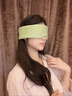 卡恩歐眼罩睡眠遮光睡覺專用重力助眠神器男士緩解疲勞女0壓感透氣冰絲 涼溫兩用【牛油綠】親膚0壓感 100%強(qiáng)遮光-深睡眼罩 曬單實拍圖
