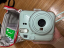 富士（FUJIFILM）mini 12自帶美顏拍立得相機套餐含相紙迷你7+/se/9/11/25/90/99膠片相機升級版七夕情人節禮物 薄荷綠【影像花室套裝】 套餐二【標配+10張相紙+水晶殼+升級 曬單實(shí)拍圖