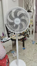 美的（Midea） 電風(fēng)扇 家用風(fēng)扇7葉落地扇立式輕音節(jié)能大風(fēng)量電扇臺(tái)扇迷你扇臺(tái)立兩用轉(zhuǎn)頁扇空氣循環(huán)扇安靜低音 店長(zhǎng)推薦丨7葉勁風(fēng) 百萬單品 家用落地扇 曬單實(shí)拍圖