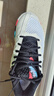 李寧（LI-NING）羽毛球鞋貼地飛行2LITE 標(biāo)準(zhǔn)白/黑色/熒光焰紅 AYTT003-2 39 曬單實(shí)拍圖
