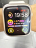 Apple/蘋果 Watch SE 智能手表GPS+蜂窩款44毫米星光色鋁金屬表殼星光色運(yùn)動型表帶S/M MXJ13CH/B 曬單實拍圖