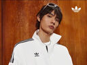 adidas情侶款復(fù)古風(fēng)梭織立領(lǐng)夾克外套男女阿迪達(dá)斯官方三葉草 亮白 XL 曬單實(shí)拍圖