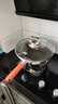 愛(ài)仕達（ASD）鈦瓷晶鋼不粘炒鍋30cm復合鋼燃氣電磁爐通用CC30E6Q 曬單實(shí)拍圖