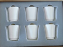元青佳盛主人杯中國白陶瓷茶杯功夫茶具羊脂玉簡約品茗杯 6杯裝 曬單實(shí)拍圖