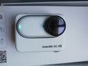 影石（Insta360）GO 3S 4K 拇指相機 instax360go3s Vlog騎行親子寵物運動相機防水防抖攝影攝像機口袋相機運動相機 標準套裝 靈動白128G 官方標配 曬單實拍圖