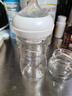 新安怡（AVENT）奶瓶新生嬰兒寬口徑玻璃奶瓶耐摔防脹氣一瓶多用奶瓶 【原裝進口】小金瓶 240ml （1-3月） 曬單實拍圖