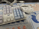 狼蛛（AULA）F2068Pro機(jī)械鍵盤鼠標(biāo) 全鍵熱插拔 背光 游戲辦公電腦 有線鍵鼠三件套裝 紫淺藍(lán)【鍵鼠耳機(jī)桌墊-四件套】紅軸 曬單實(shí)拍圖
