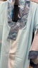 三象鯊漢服男童小孩三字經(jīng)演出服女童新款寶寶唐裝小書童兒童古裝國學(xué)服 飛鶴男女童同款 140cm 曬單實拍圖