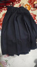 羅蒙女童裙子兒童百褶裙半身裙校園服大童小學(xué)生學(xué)院風(fēng)短裙 黑色160 曬單實拍圖