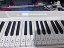 特倫斯（Terence）電鋼琴88鍵折疊電子鋼琴兒童初學(xué)考級成人家用鋼琴V50便攜鋼琴 時(shí)尚白 官方標(biāo)配 曬單實(shí)拍圖