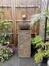 荷府家居 家居中式復(fù)古祥云展示柱方形裝飾柱子 客廳玄關(guān)仿石柱墩子花盆栽底座 【青云直上】90.5cm高*1根 曬單實拍圖