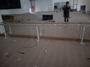 秦陌舞蹈把桿落地式升降固定舞蹈房壓腿桿架專(zhuān)業(yè)舞蹈室排練室練功 4.5米級全套 曬單實(shí)拍圖