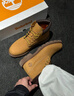 添柏嵐（Timberland）官方踢不爛男鞋新大黃靴戶外防污防潑水|A27TP A27TPW/小麥色 TB1 僅批次不同 42 鞋內(nèi)長(zhǎng)：26.5cm 曬單實(shí)拍圖