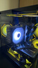 AMD銳龍 R5 9600X/RTX5060/RX9060XT 臺式機(jī)電腦主機(jī) 渲染設(shè)計繪圖整機(jī) 高端電競游戲DIY組裝電腦 配置2:9600X/RTX5060 白色海景房 曬單實拍圖