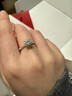 莫桑石鉆石戒指女純銀婚戒對戒結婚一對求結婚禮現場(chǎng)儀式拍照道具 女戒禮遇50分＋男戒共度愛(ài)河 默認活口可以調節大小 曬單實(shí)拍圖