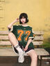 adidas「面包鞋」COURTIC經(jīng)典運(yùn)動(dòng)板鞋男女阿迪達(dá)斯官方三葉草 淺綠/奶油白   39 曬單實(shí)拍圖
