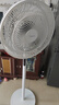 美的（Midea）【颶風(fēng)節(jié)能】七葉柔風(fēng)立式電風(fēng)扇/家用輕音落地扇/臺(tái)式小型風(fēng)扇/大風(fēng)力遙控定時(shí)搖頭風(fēng)扇 SAH35BSJ 曬單實(shí)拍圖