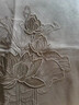 逐夢(mèng)顏（ZHUMENGYAN）國(guó)風(fēng)新款重工刺繡潮流半袖夏裝純色男士t恤2025短袖套頭衫上衣服 黑色【貴族定制純棉荷花刺繡款】 L 曬單實(shí)拍圖