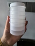 十色生活希臘酸奶嘟嘟杯雙皮奶布丁杯冰淇淋甜品盒子水果奶凍慕斯杯罐烘焙 【5套】160ml嘟嘟杯 曬單實(shí)拍圖