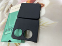 魔巖【頭層牛皮】適用華為pocket S折疊屏手機殼新款超薄保護套高檔皮套限量版商務男女 曜石黑 華為pocket S 曬單實拍圖