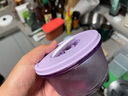特百惠（Tupperware）開學(xué)季學(xué)生上班族便當(dāng)盒可微波飯盒湯碗小萌碗400ml單個(gè)裝 冰沙紫 曬單實(shí)拍圖