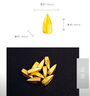 天鑫洋黃金/足金999.9 小金瓜子 約1克（帶瓶子） 曬單實(shí)拍圖