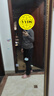 百思絨健身衣服女套裝2025春季新款專(zhuān)業(yè)跑步速干上衣寬松顯瘦跳操運動(dòng)服 墨灰色兩件套（黑褲） M 曬單實(shí)拍圖